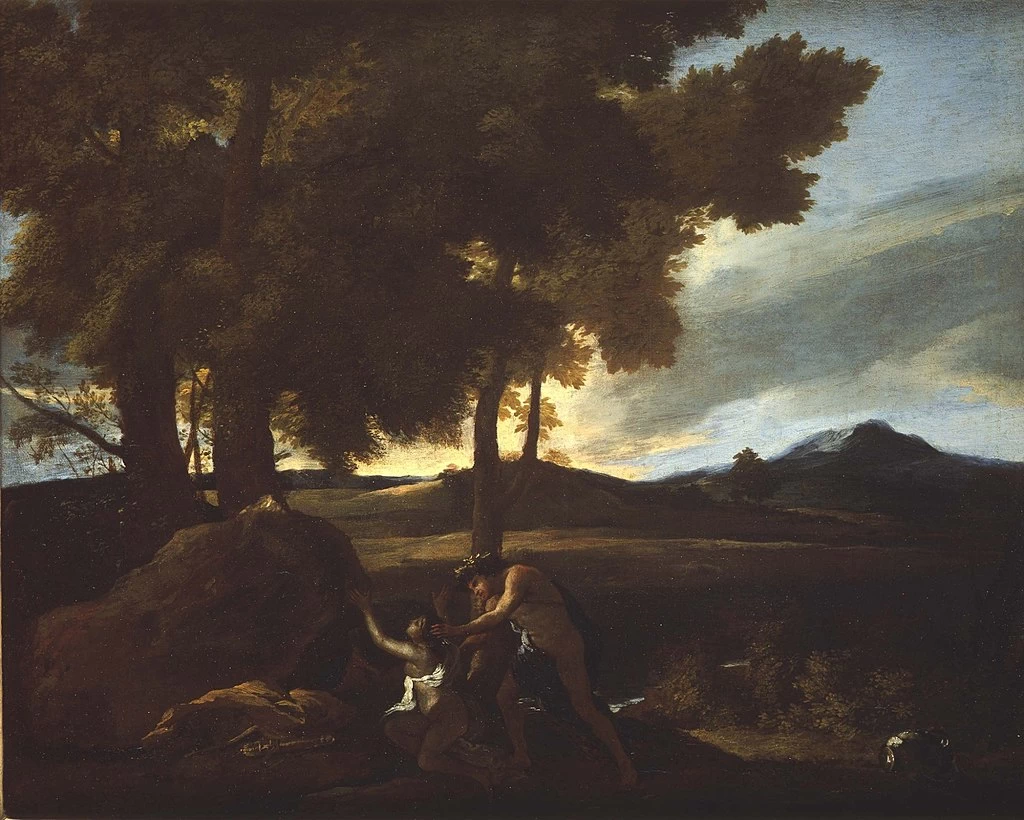 Paesaggio con Apollo e Dafne